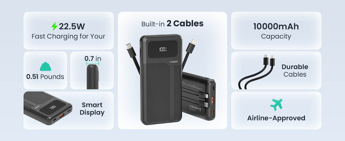 PY017 power bank key features and compact dimensions