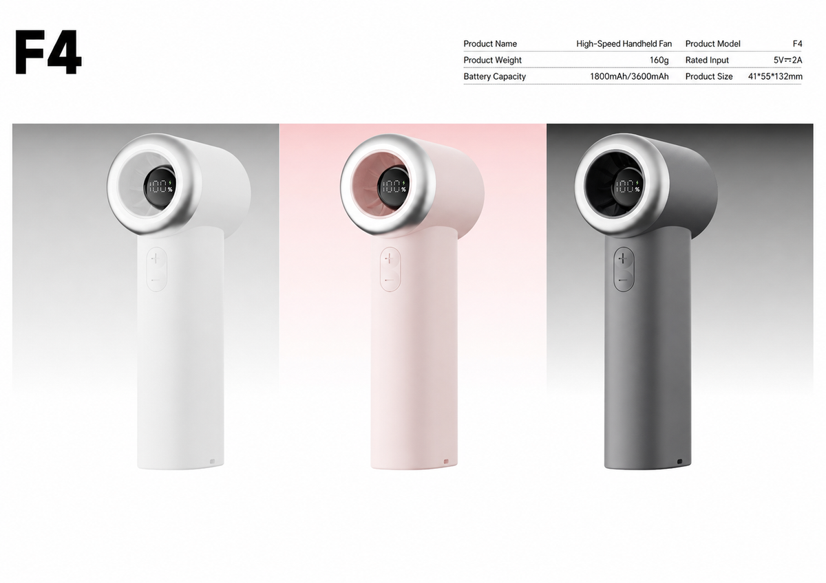 F4 handheld fan color collection